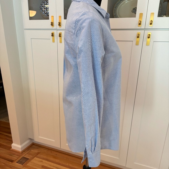 ✨ Sézane Tomboy Shirt in Oxford Blue – Size 38 ✨ - Picture 3 of 11